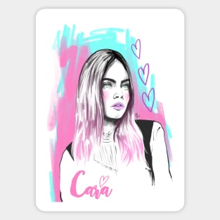 Cara Sticker